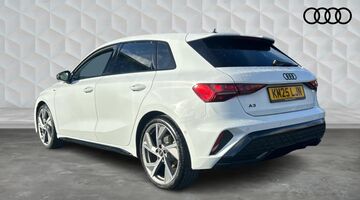 2025 Audi TFSI 35 Black Edition Sportback S Tronic Euro 6 5-door (White) - Image: 3