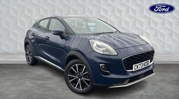 2023 Ford 1.0T EcoBoost MHEV Titanium Euro 6 5-door (Blue) - Image: 1