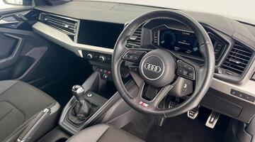 2022 Audi 1.0 TFSI 25 S line Sportback Euro 6 5-door (Black) - Image: 6