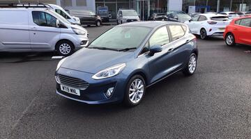 2019 Ford 1.0T EcoBoost Titanium Euro 6 5-door (Blue) - Image: 19