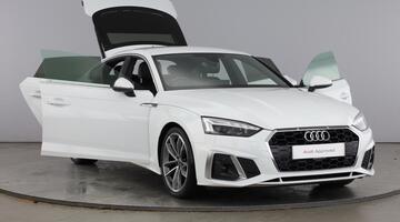 2021 Audi 2.0 TDI 35 S line Sportback S Tronic Euro 6 5-door (White) - Image: 9