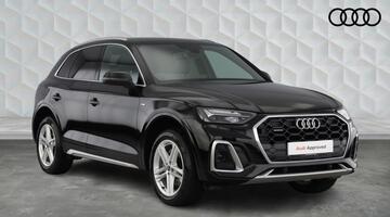 2023 Audi 2.0 TDI 40 S line S Tronic quattro Euro 6 5-door (Black) - Image: 1