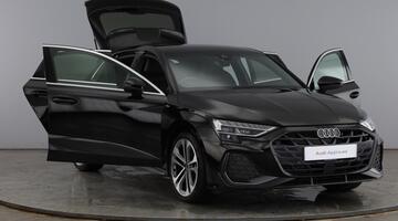 2025 Audi TFSI 30 S line Sportback S Tronic Euro 6 5-door (Black) - Image: 9