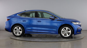 2024 Škoda 82kWh 85 Coupe Auto 5-door (DC135kW) (Blue) - Image: 4