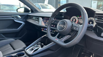 2025 Audi TFSI 35 Black Edition Sportback S Tronic Euro 6 5-door (White) - Image: 15