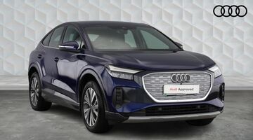 2025 Audi 40 Sport Sportback Auto 5-door 63kWh (Blue) - Image: 1