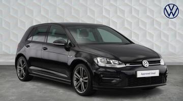 2019 Volkswagen TSI EVO R-Line DSG Euro 6 5-door (Black) - Image: 1