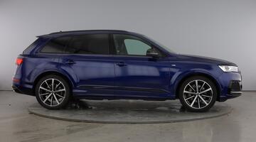 2022 Audi 3.0 TFSI V6 55 Black Edition Tiptronic quattro Euro 6 5-door (Blue) - Image: 4