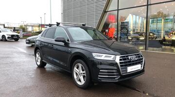 2018 Audi 2.0 TDI 40 S line S Tronic quattro Euro 6 5-door (Black) - Image: 1