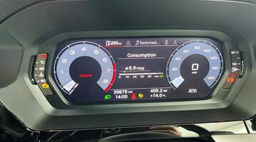 2022 Audi TFSI 35 S line Euro 6 4-door (Black) - Image: 12