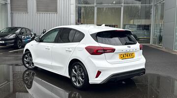 2024 Ford 1.0T EcoBoost MHEV ST-Line Euro 6 5-door (White) - Image: 3