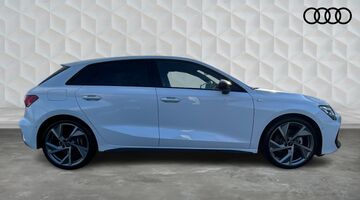 2025 Audi TFSI 35 Black Edition Sportback S Tronic Euro 6 5-door (White) - Image: 4