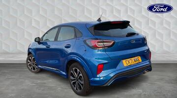2021 Ford 1.0T EcoBoost MHEV ST-Line DCT Euro 6 5-door (Blue) - Image: 3