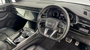 2022 Audi 3.0 TFSI V6 55 Black Edition Tiptronic quattro Euro 6 5-door (White) - Image: 6