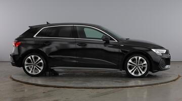 2025 Audi TFSI 30 S line Sportback S Tronic Euro 6 5-door (Black) - Image: 4