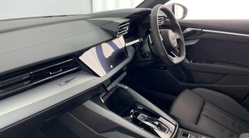 2025 Audi TFSI 30 S line Sportback S Tronic Euro 6 5-door (White) - Image: 2