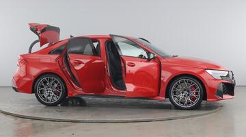 2025 Audi TFSI Carbon Black S Tronic quattro Euro 6 4-door (Red) - Image: 10