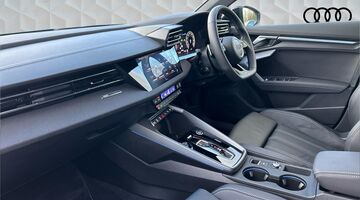 2025 Audi TFSI 35 Black Edition Sportback S Tronic Euro 6 5-door (White) - Image: 2