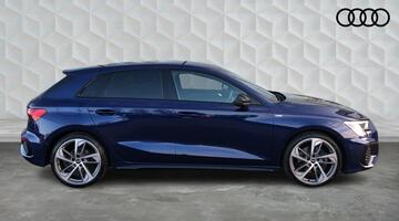 2022 Audi TFSI 35 Edition 1 Sportback Euro 6 5-door (Blue) - Image: 4