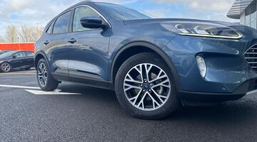 2021 Ford EcoBlue Titanium Edition Auto Euro 6 5-door (Blue) - Image: 29