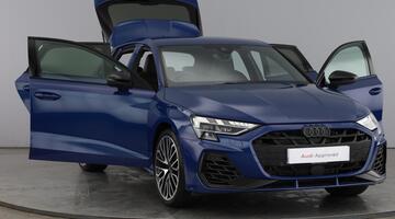 2025 Audi 2.0 TFSI Black Edition Sportback S Tronic quattro Euro 6 5-door (Blue) - Image: 9