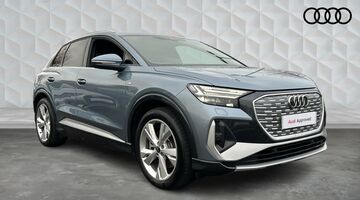 2025 Audi 45 S line Auto 5-door 82kWh (Blue) - Image: 1