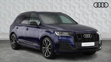 2021 Audi 3.0 TDI V6 50 Black Edition Tiptronic quattro Euro 6 5-door (Blue) - Image: 1