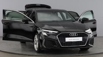 2022 Audi TFSI 35 S line Euro 6 4-door (Black) - Image: 9