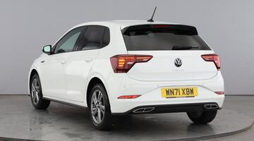 2021 Volkswagen 1.0 TSI R-Line Euro 6 5-door (White) - Image: 3