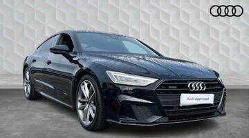 2023 Audi 2.0 TFSI 45 Black Edition Sportback S Tronic quattro Euro 6 5-door (Black) - Image: 1