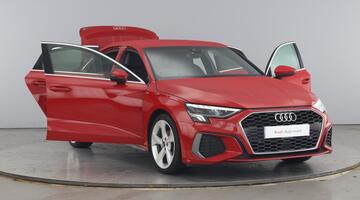 2022 Audi 1.0 TFSI 30 S line S Tronic Euro 6 4-door (Red) - Image: 9
