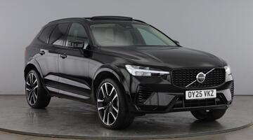2025 Volvo 2.0h T8 18.8kWh Ultra Dark Auto Euro 6 5-door (Black) - Image: 1