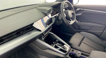 2025 Audi TFSI 35 S line Sportback S Tronic Euro 6 5-door (Blue) - Image: 2