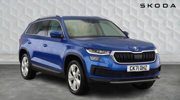 2021 Škoda 2.0 TDI SE L DSG 4WD Euro 6 5-door (7 Seat) (Blue) - Image: 1