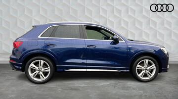 2023 Audi TFSI CoD 35 S line S Tronic Euro 6 5-door (Blue) - Image: 4
