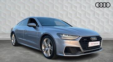 2021 Audi 2.0 TFSI 45 S line Sportback S Tronic quattro Euro 6 5-door (Silver) - Image: 1