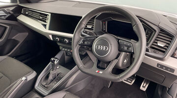 2025 Audi TFSI 35 Black Edition Sportback S Tronic Euro 6 5-door (Blue) - Image: 6