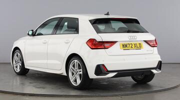 2023 Audi TFSI 35 S line Sportback S Tronic Euro 6 5-door (White) - Image: 3