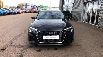 2023 Audi 1.0 TFSI 30 S line Euro 6 4-door (Black) - Image: 9