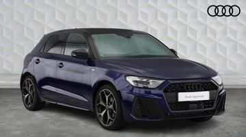 2025 Audi TFSI 35 Black Edition Sportback S Tronic Euro 6 5-door (Blue) - Image: 1