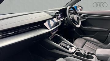 2023 Audi TFSI 35 S line Sportback S Tronic Euro 6 5-door (Blue) - Image: 2