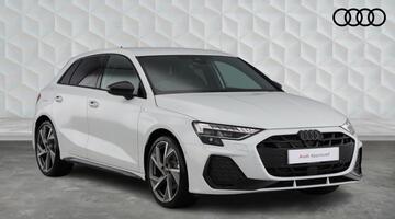 2025 Audi TFSI 35 Black Edition Sportback S Tronic Euro 6 5-door (White) - Image: 1