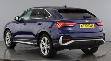2022 Audi TFSI CoD 35 S line Sportback S Tronic Euro 6 5-door (Blue) - Image: 3