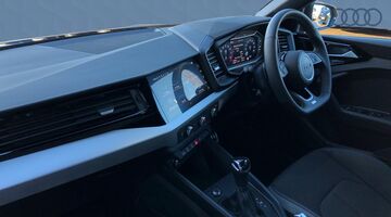 2025 Audi 1.0 TFSI 30 Black Edition Sportback S Tronic Euro 6 5-door (Blue) - Image: 2