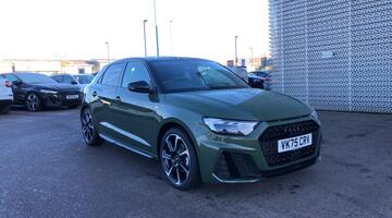 2025 Audi TFSI 35 Black Edition Sportback S Tronic Euro 6 5-door (Green) - Image: 1