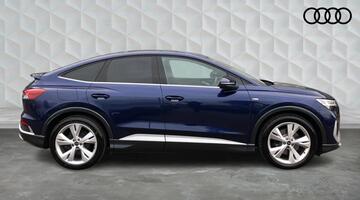 2025 Audi 35 S line Sportback Auto 5-door 55kWh (Blue) - Image: 4