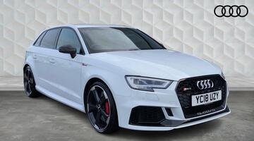 2018 Audi TFSI Sportback S Tronic quattro Euro 6 5-door (White) - Image: 1