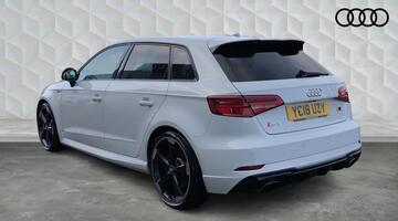 2018 Audi TFSI Sportback S Tronic quattro Euro 6 5-door (White) - Image: 3