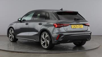 2025 Audi TFSI 35 Black Edition Sportback S Tronic Euro 6 5-door (Grey) - Image: 3