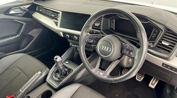 2022 Audi 1.0 TFSI 30 S line Sportback Euro 6 5-door (White) - Image: 6